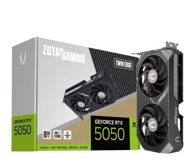 Zotac GeForce RTX 5050 Twin Edge 8GB GDDR6 DLSS5 - 1344498 - zdjęcie